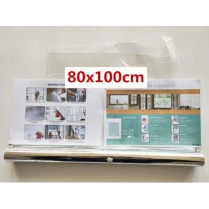 Een Manier Spiegel Venster Solar Film Reflecterende Glasfolie Zelfklevende Blokkeren Licht Reflecterende Glas Tint Privacy Warmte Controle