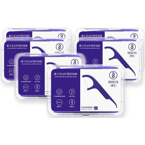 Soocas 50 Stuks Dental Floss Bleken Picks Tanden Tandenstokers Stick Tand Schoon Oral Care