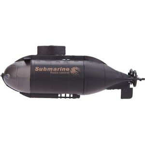 Mini Rc Submarine Draadloze Plastic Met Led Licht Oplaadbare 40Mhz Zender Waterdicht