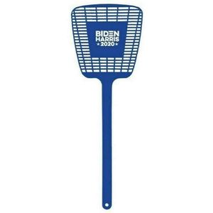 Us Verkiezing Blue Fly Swatters Plastic Zware Bug Fly Racket Met Lange Handvat 2 Types