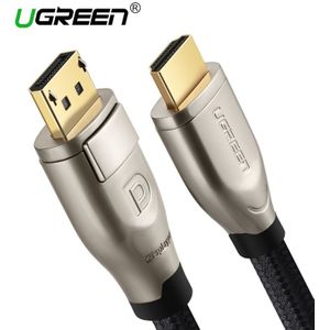 Ugreen Displayport Naar Hdmi Kabel 4K 60Hz Dp Naar Hdmi 2.0-Adapter Voor Projector Gtx 1060 Lenovo Laptop display Port Hdmi Kabel