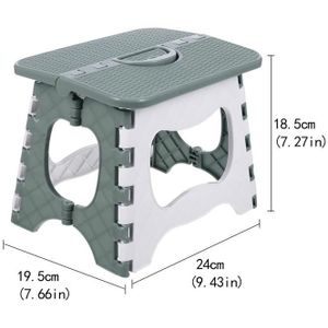 1Pc Vouwen Krukje Plastic Opvouwbare Kruk Outdoor Draagbare Vissen Kruk