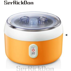 Volautomatische Yoghurt Maker Rvs Liner Container Acidophilus Melk Gereedschap Huishoudelijke Yoghurt Machine AC220V