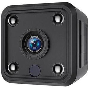 Mini Camera, Home Security Camera Wifi, Nachtzicht 1080P Draadloze Bewakingscamera, remote Monitor Telefoon App Kleine Webcam