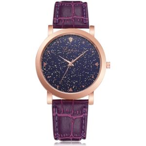 Lvpai Luxe Starry Vrouwen Horloges Staal Quartz Dames Rose Armband Horloge Casual Klok Liefhebbers Meisje Horloge Relogio