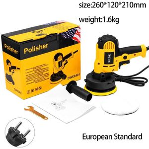 220V Elektrische Auto Polijstmachine Machine Auto Polijstmachine Verstelbare Snelheid Schuren Waxen Gereedschap Auto Accessoires Powewr Gereedschap