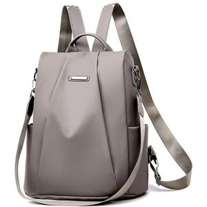 Casual Oxford Rugzak Vrouwen Zwarte Waterdichte Nylon Schooltassen Voor Tienermeisjes Mode Reizen Tote Rugzak