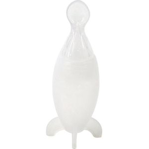 Pasgeboren Baby Knijpen Voeden Fles Siliconen Servies Training Rijst Lepel Feeder Vloeiende Voedsel Gereedschappen voor Unisex Baby G & B2019