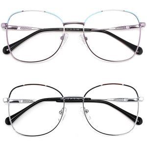 Luxe Vrouwen Decoratieve Glazen Voor Bijziendheid Computer Eyewear Vrouw Brillen Met Frame Voor Vrouwen Recept Grade Bril