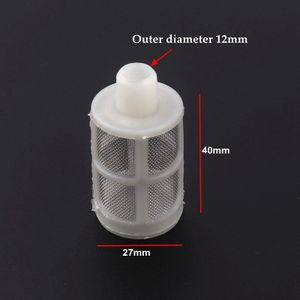 40 pcs Water Pomp Filter Spuit Plastic Membraanpomp Filter 7mm/10mm/12mm Waterpomp zeef