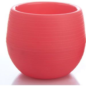 Mini Ronde Plastic Vlees Plant Bloem Pot Tuin Home Office Decor Micro Landschap Planter P20