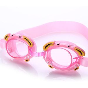 Clear Lens Kinderen Zwemmen Bril Voor Kinderen Anti Fog Zwembril Meisjes Jongens Swim Eyewear Verstelbare Blauw Roze