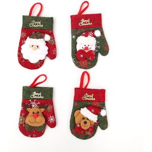 Eetkamer Tafel Decoraties Bestek Bestek Bestek Bag Kerst Handschoenen