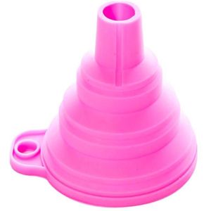 Mini Vouwen Olie Splash Guard Trechter Telescopische Lange Nek Trechter Creatieve Huishoudelijke Vloeibare Doseren Mini Trechter Keuken Gereedschap