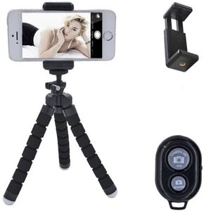 ZUOCHEN Sponge Tripod Universal Mobile Phone Bluetooth Selfie Camera Set Live Stand Tripod Tripod