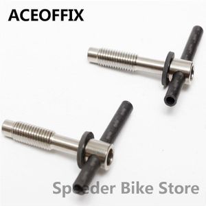 Aceoffix 3 Kleuren 17G (1 Paar) voor Brompton Fiets Ti Carbon Scharnier Hevels Bmx Bike Frame Quick Release