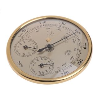 Wandmontage Huishouden Barometer Thermometer Hygrometer Weerstation Opknoping.