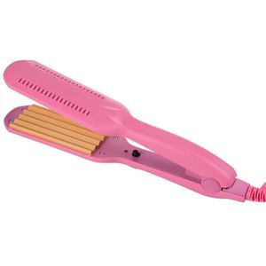 golfplaten stijltang ijzer gekrompen kapsel Elektronische chapinha corrugation strijkijzers golf styling tools