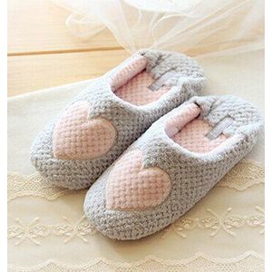 Vrouwen Thuis Slippers Warme Winter Leuke Indoor Huis Schoenen Slaapkamer Kamer Voor Gasten Volwassenen Meisjes Dames Roze Zachte Bodem Flats