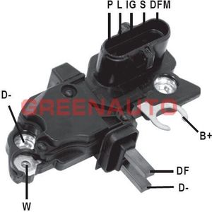 Dynamo Voltage Regulator Voor Scania, Dynamo Oem 0124555013 0124555034 0124655009 0124655026