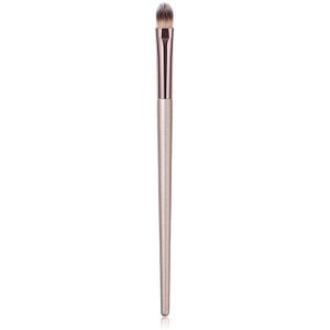 YALIAO Champagne Gouden Make-Up Borstel Fundation Brush Facial Make Make Up Borstels Voor Wenkbrauw Gezicht Wangen Ogen