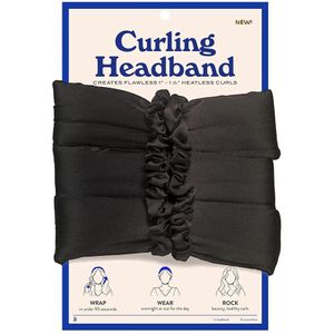 Heatless Curling Staaf Hoofdband Outdoor Sport Lui Krultang Haar Zacht Glanzend Haar Curler Kappers Gereedschap Heatless Haar Krullen