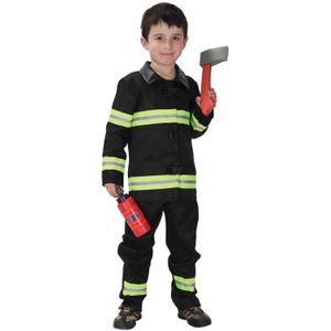 Kids Kind Groene Kleine Brandweerman Brandweerman Kostuum Voor Jongens Halloween Purim Carnaval Party Mardi Gras Outfit Disfraces