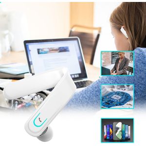 YX18 Business Enkele Headset Stereo In-Ear Lange Oor Bluetooth In-Ear Standby Bluetooth Headset