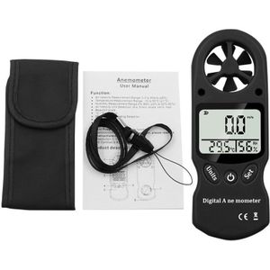 Handheld Lcd-scherm Digitale Anemometer Wind Meter Hygrometer Thermometer R9JC