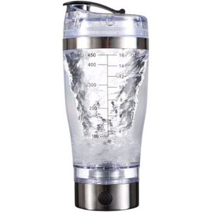 Mini Draagbare 450Ml Elektrische Automatische Eiwit Shaker Vortex Mixer Beweging Mengen Mixer Usb Oplaadbare Tornado Water Fles
