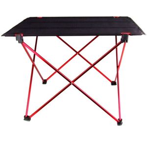 Draagbare Opvouwbaar Opvouwbare Tafel Bureau Camping Outdoor Picknick 6061 Aluminium Ultra-Licht