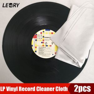 LEORY 2 stks/partij LP Vinyl-Record Cleaner Doek Suede Absorberende Handdoek Draaitafels Pad Voor CD Speler/Draaitafel Schoonmaken