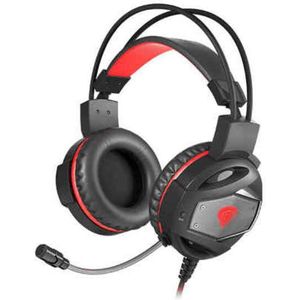 Hoofdtelefoon Met Microfoon Genesis Neon 350 Rood Zwart