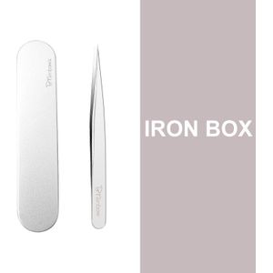 Brainbow Valse Wimpers Pincet Rvs Zilveren Tang Hoge Precisie Pincet Professionele Wimper Enten Gereedschap