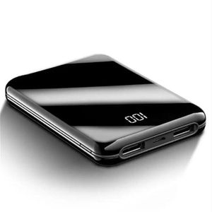Full Screen Mini Power Bank 30000 Mah Powerbank Externe Batterij Usb Draagbare Telefoon Oplader Voor Iphone Poverbank
