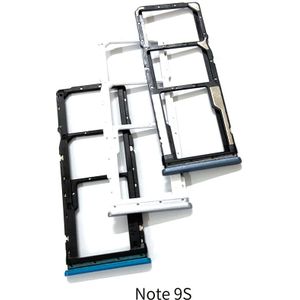 20Pcs Sim Lade Houder Voor Xiaomi Redmi Note 9 Pro Note9 Note 9S Sim Card Tray Slot Houder adapter Socket