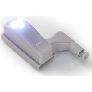 Led Garderobe Nachtlampje Voor Closet 10Pcs Licht Touch Kast Sensor Licht Innerlijke Scharnier Lamp Inductie Kabinet Smart