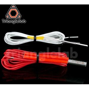Trianglelab 104GT-2 Thermistor Cartridge en Verwarming Cartridge voor E3D hotend v6 heater blok voor Vulkaan heater blok