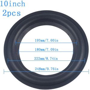 4/5/6.5/8/10/12 Inch Universele Hoge Elasticiteit Speaker Surround Reparatie Schuim Woofer Edge Vervanging Foam Rubber
