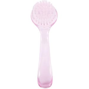 1 Pc Ronde Hoofd Nail Cleaning Nail Brush Tool Bestand Met Plastic Handvat Verwijderen Dust Manicure Tool Schone Borstel Voor nail Care Tool