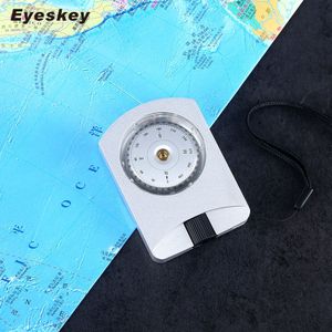 Eyeskey Professionele Waterdichte Kompas Aluminiumlegering Materiaal Hand-Held Survival Kompas Positionering