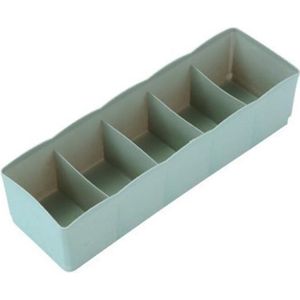 Huishouden Slaapkamer Handig Grids Sokken Stropdas Opslag Box Organizer Box Divider Plastic Cosmetische Lade F6Q0
