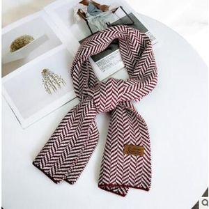 Vrouwen Solid Wave Kasjmier Sjaals Lady Winter Thicken Warme Zachte Pashmina Sjaals Wraps Geel Vrouwelijke Gebreide Wol Lange Sjaal