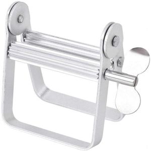 1Pcs Tube Squeezer Lui Tandpasta Dispenser Metal Squeezer Haar Buis Cosmetische Dye Verf Kleur Wringer Gereedschap Knijpen W2L2