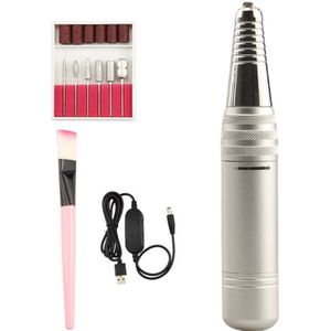 Nail Boor Machine 35000 Rpm Elektrische Manicure Machine Set Usb Draagbare Nail Boor Pen Pedicure Boor Keramische Nail File Gereedschap