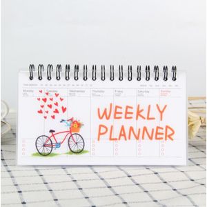 Kawaii Notebook Draagbare Agenda A6 Dagboek Journal Wekelijkse Maandelijkse Planner Schoolbenodigdheden Stationair Organizer Schema