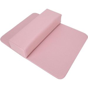1Set Nail Art Salon Hand Kussen Arm Rest Holder Kussen Mat Polssteun Manicure Pad Roze/Zwart