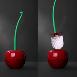 Cherry Vorm Toilet Borstel Wc Borstel Houder Set Voor Wasruimte Schoon Gereedschap Huishoudelijke Badkamer Accessoires