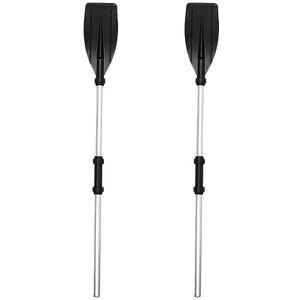 2 Stuks Afneembare Monteren Versterkt Aluminium Boot Oars Peddel Lange Roeispaan Pvc Opblaasbare Boot Vissen Kajak Accessoires