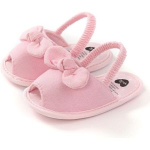 Zomer Baby Meisjes Ademende Anti-Slip Schoenen Vlinder-Knoop Patroon Sandalen Peuter Zachte Zolen Babyschoenen Shoes12